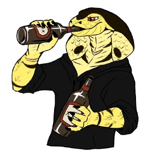 Sticker 🍺 Ryan noodle