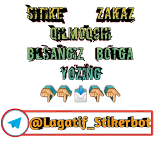 Sticker 📲 @Shaxzod_3270