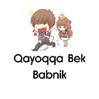 Sticker 🤨 Samiha&Bekzod_SB by @gostickerbot