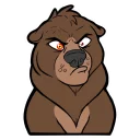 Sticker 😡 Li-beary-Dan    ~Fluke