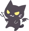 Video sticker 😈 Halloween Cat! :: @line_stickers