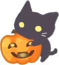 Video sticker 🎃 Halloween Cat! :: @line_stickers