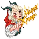 Video sticker ✨ Lady Krampus