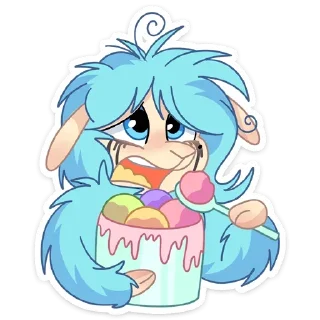 Sticker 🍧 Принцесса Элеонора (@TgSticker)