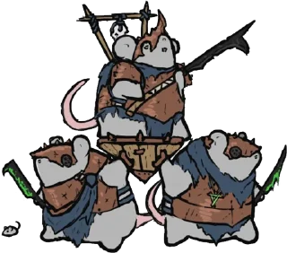 Sticker 🐭 Chonky skaven