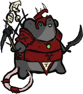 Sticker 🐭 Chonky skaven