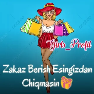 Sticker 👗 @girls_profil / qizlar kanali🌸