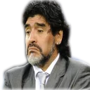 Sticker 😒 Maradona by Gabriel Guzman