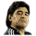 Sticker 😒 Maradona by Gabriel Guzman