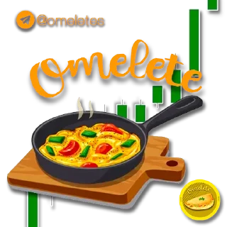 Sticker 🥘 Omelete