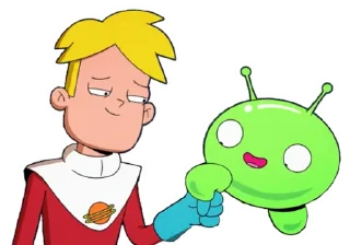 Sticker 🤝 Final Space