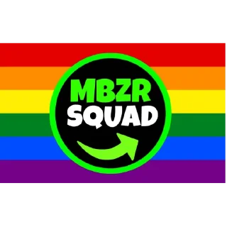 Sticker 🏳️‍🌈 💚 MBZR SQUAD 💚