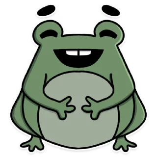 Video sticker 😆 Frog's Fine Box