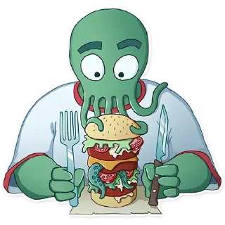 Sticker 🍔 Howard Loves Craft